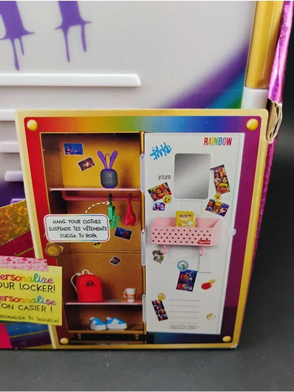 Rainbow High Design & Style Locker Playset With Accessories - Picture 4 of 8